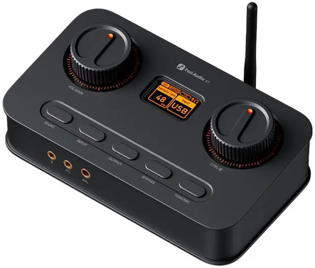 Main image of Fosi Audio K7 DAC Headphone Amp, Desktop USB C Digital to Analog Audio Converter for Workspace and Gaming PC PS5