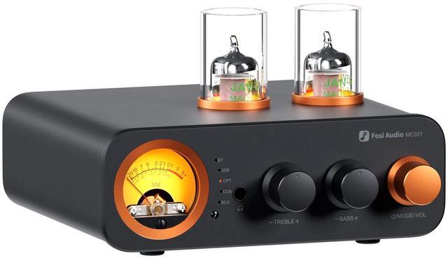 Main image of Fosi Audio MC331 Tube Integrated Amplifier with DAC 2 Channel Home Audio Stereo Power Amp