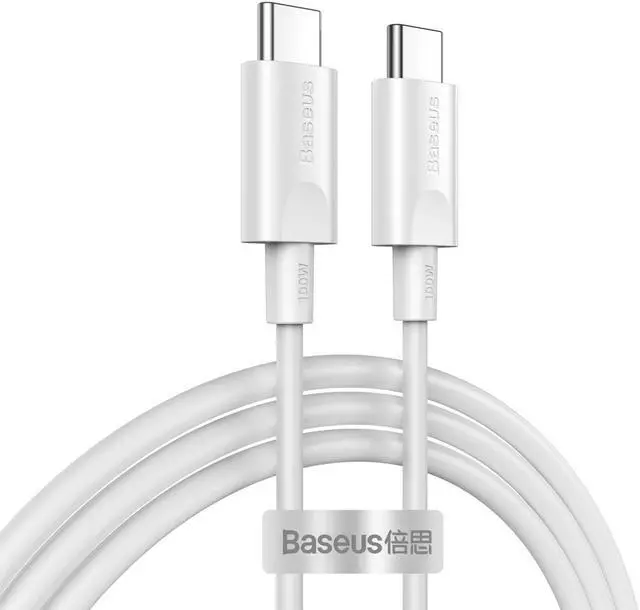 Main image of Baseus Xiaobai series fast charging Cable Type-C 100W 1.5m White