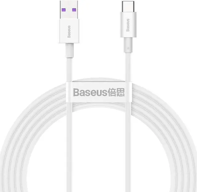 Main image of Baseus Superior Series Fast Charging Data Cable USB to Type-C 66W 2m White