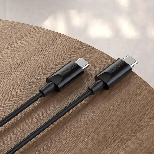Alt view image 7 of 7 - Baseus Xiaobai series fast charging Cable Type-C 100W 1.5m Black