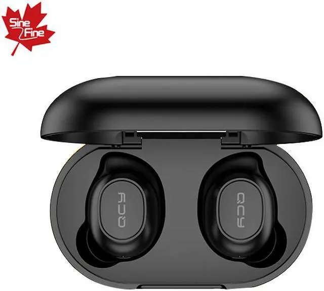 Alt view image 6 of 6 - QCY T9 True Wireless Earbuds with Microphone, TWS 5.0 Bluetooth Headphones,Compatible for iPhone, Android and Other bluetooth devices, Black