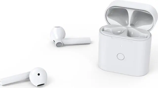 Alt view image 6 of 6 - QCY T7 True Wireless Earbuds with Microphone, TWS 5.0 Bluetooth Headphones