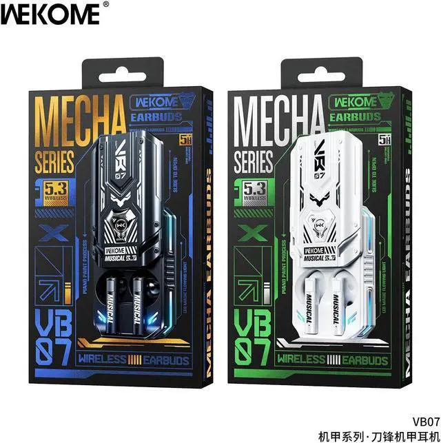 Alt view image 2 of 3 - WEKOME VB07 Wireless Earphone  With sound and LED effect