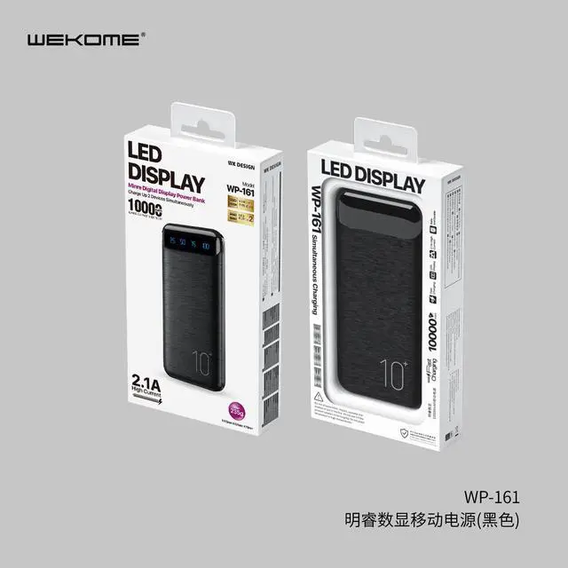 Alt view image 4 of 4 - WEKOME WP-161 Power Bank 10000MAH 4 USB port