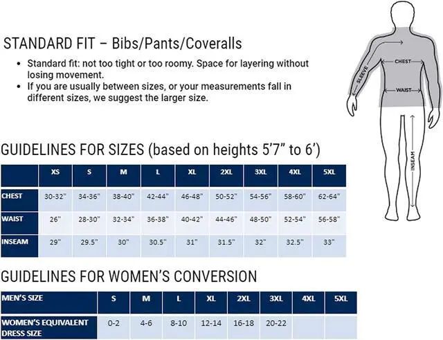Alt view image 9 of 11 - REFRIGIWEAR 0985RNAV2XL Bib Overalls,Unisex,Fits 44 to 46" Waist