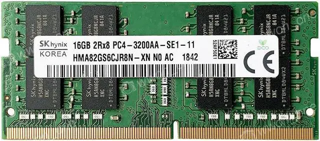 SK Hynix HMA82GS6CJR8N-XN N0 16GB DDR4 3200Mhz PC4-25600