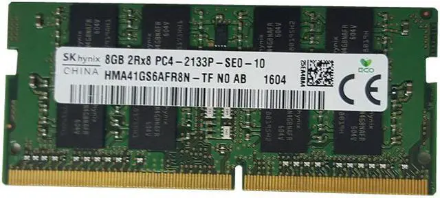 Main image of SK Hynix HMA41GS6AFR8N-TF DDR4 8G 2133Mhz 2RX8 PC4-17000 non-ECC Unbuffered CL15 260-Pin SoDimm 1.2V  Memory Module for Laptop