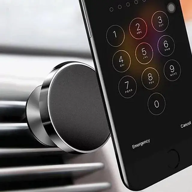Main image of Vista Anchor Magnetic Car Mount And Stand For Your Phone - Black