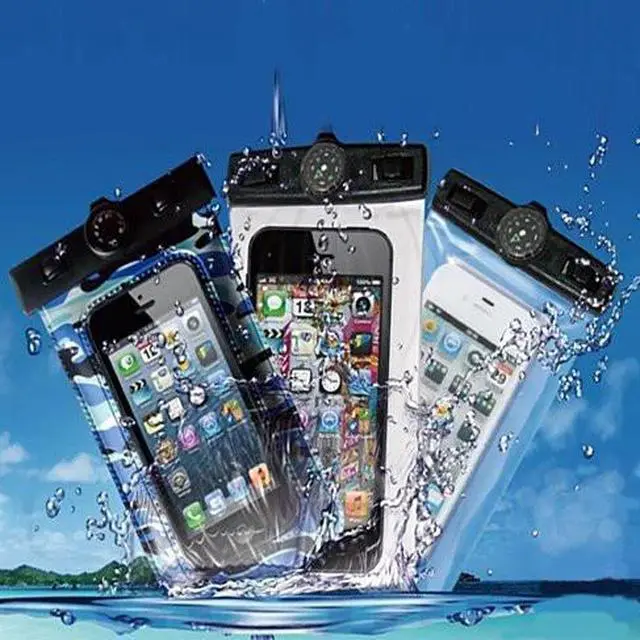 Main image of Vista AQUA POUCH - Waterproof Pouch for your Smartphone and your Essentials 2 - Pack - Red
