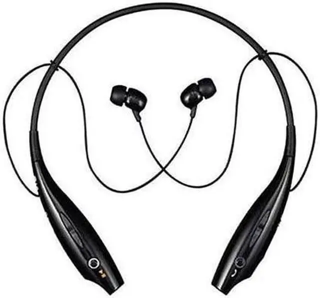 Main image of Vista Bluetooth Magnetic headphones with phone answer function - White/Red
