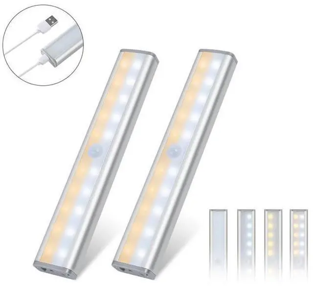Main image of Vista Let There Be Light 20 Motion LED Lights Rechargeable Battery - White