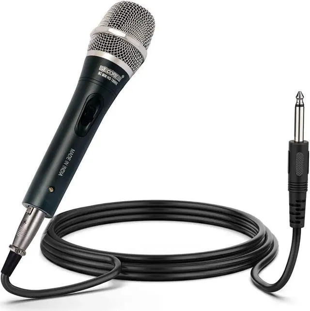Main image of Microphone Professional Audio Dynamic Cardiod Karaoke Singing Dj Audio Hand held Wired Music 5 Core ND-7800x