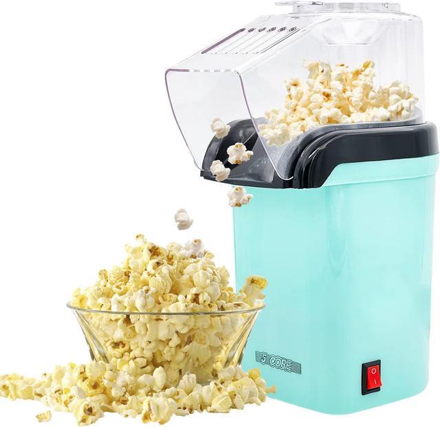 Popcorn Machine Hot Air Electric Popper Kernel No Oil 5Core POP R