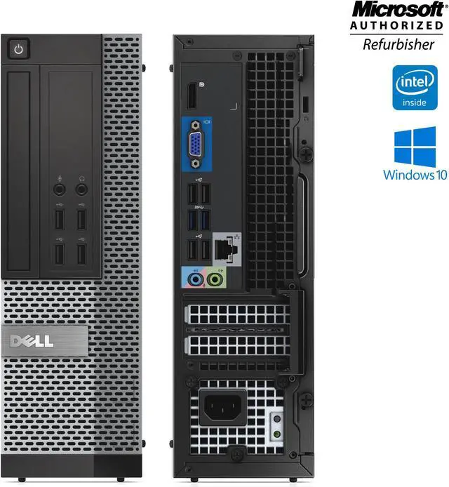 Alt view image 2 of 5 - Dell OptiPlex 9020 SFF Computer PC i5 4570 3.2Ghz NVIDIA GeForce GT 1030 2GB 16GB DDR3 RAM 512GB SSD Win 10 Pro WIFI with Gaming PC Keyboard & Mouse HAJAAN HC510 HDMI