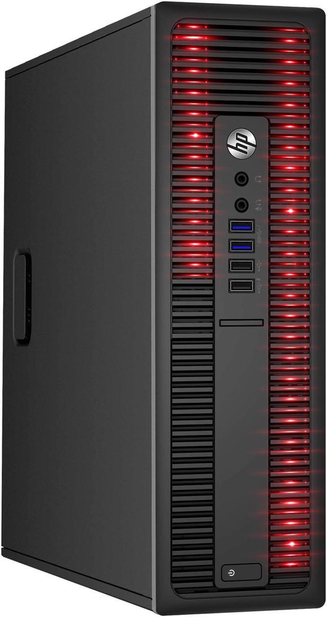 Alt view image 5 of 7 - HP ProDesk Desktop Customized RGB Lights Computer Intel Core i5 4570 3.2 GHz 8GB RAM 256GB SSD Win 10 Pro WIFI, HAJAAN Gaming PC Keyboard & Mouse