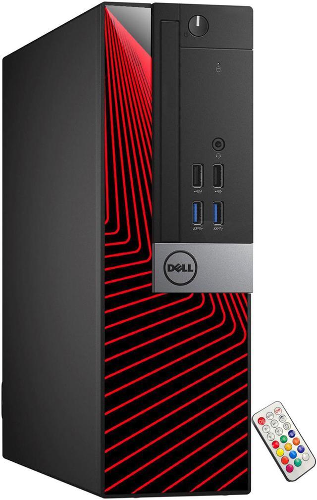 Alt view image 3 of 7 - Dell OptiPlex Computer with 27 Inch Gaming Monitor i7 6700 3.4 GHz NVIDIA GT 1030 2GB 16GB RAM 512GB SSD Win 10 Pro WIFI, HAJAAN Keyboard & Mouse