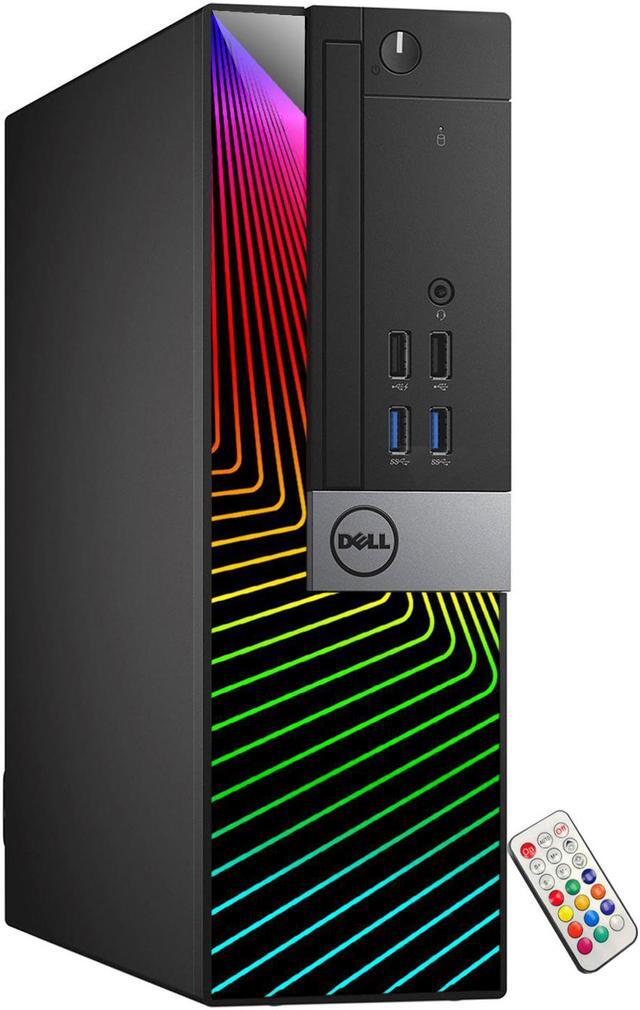 Alt view image 4 of 7 - Dell OptiPlex Computer with 27 Inch Gaming Monitor i7 6700 3.4 GHz NVIDIA GT 1030 2GB 16GB RAM 512GB SSD Win 10 Pro WIFI, HAJAAN Keyboard & Mouse
