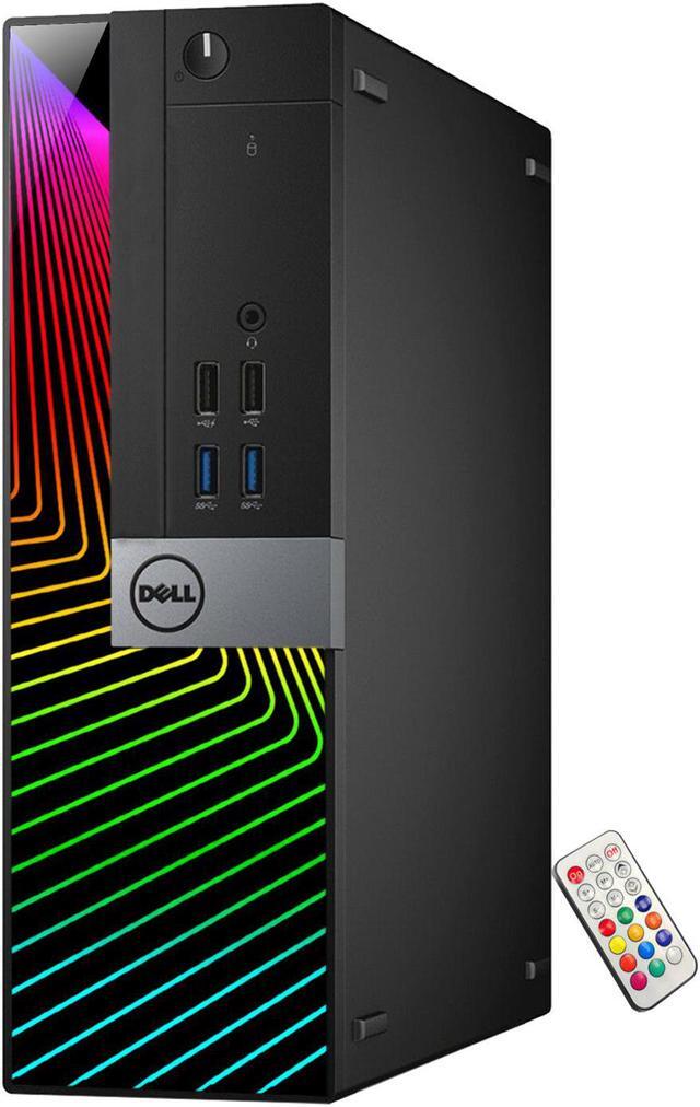 Alt view image 5 of 7 - Dell OptiPlex Computer with 27 Inch Gaming Monitor i7 6700 3.4 GHz NVIDIA GT 1030 2GB 16GB RAM 512GB SSD Win 10 Pro WIFI, HAJAAN Keyboard & Mouse