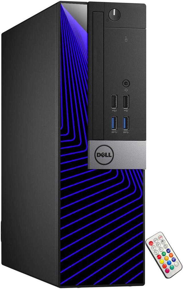 Alt view image 7 of 7 - Dell OptiPlex Computer with 27 Inch Gaming Monitor i7 6700 3.4 GHz NVIDIA GT 1030 2GB 16GB RAM 512GB SSD Win 10 Pro WIFI, HAJAAN Keyboard & Mouse