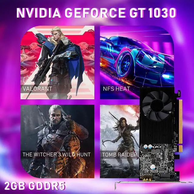 Alt view image 5 of 7 - HP EliteDesk 800 G3 Computer Desktop PC, Intel Core i5-6500, 16GB RAM, 512GB M.2 SSD (Fast Boot), 1TB HDD, GeForce GT 1030 2GB, Gaming KB & M, Windows 10 Pro