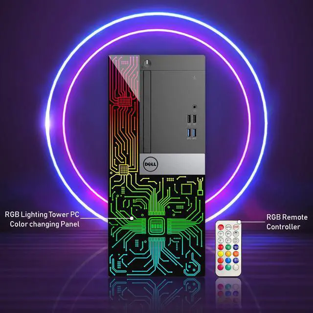 Alt view image 2 of 7 - Dell OptiPlex Gaming Desktop Computer PC | Intel i5 Quad-Core Processor | 16GB RAM | 1TB SSD | NVIDIA GeForce GTX 1050 Ti 4 GB GDDR5 | Windows 10 | Wi-Fi