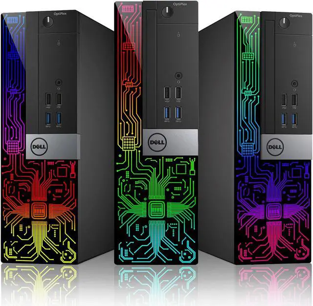 Alt view image 5 of 5 - Dell OptiPlex 5060 RGB Desktop Computer - GT 730 2GB | Intel i5-8500 Six Core (4.1GHz Turbo) | 32GB DDR4 RAM | 1TB SSD | WiFi + Bluetooth | Windows 11 Pro