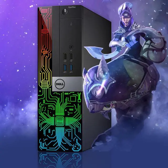 Alt view image 2 of 5 - Dell OptiPlex 5060 RGB Desktop Computer - GT 730 2GB | Intel i5-8500 Six Core (4.1GHz Turbo) | 32GB DDR4 RAM | 1TB SSD | WiFi + Bluetooth | Windows 11 Pro