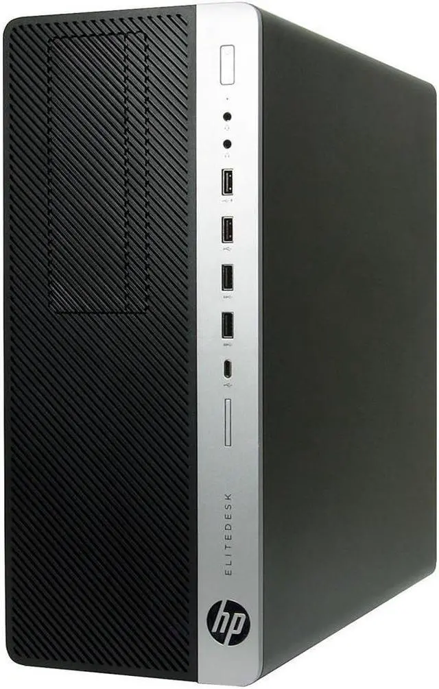 Alt view image 2 of 3 - HP EliteDesk 800 G4 Tower Desktop Computer, GeForce RTX 3050 6GB, Intel Quad Core i7-8700 up to 4.6GHz, 32GB DDR4 RAM, 1TB SSD, WiFi, BT, Windows 11 Pro