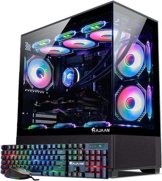 HAJAAN Gaming Desktop Computer PC, Liquid Cooled