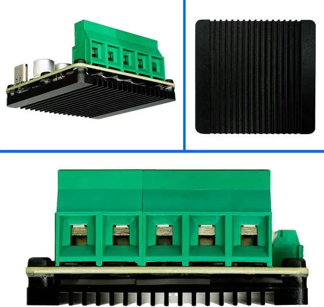Alt view image 2 of 7 - ODESC V4.2 Brushless Servo Motor Controller Driver Board, Software Configuration Compatible with Odrivetool, FOC, BLDC