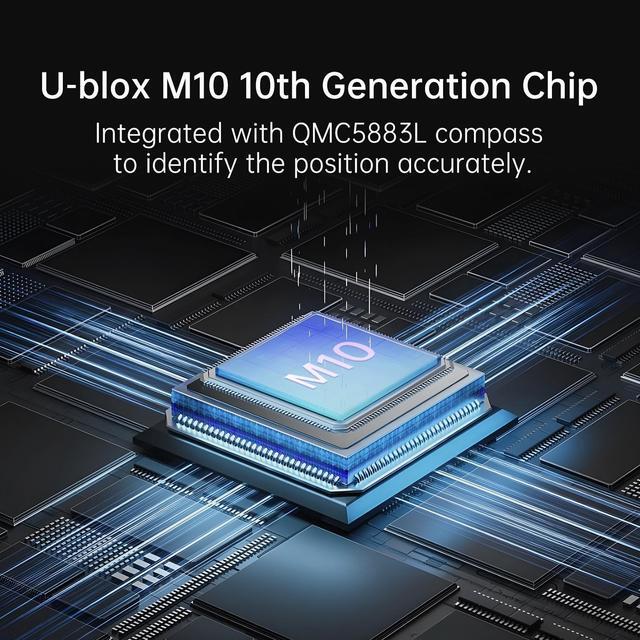 Alt view image 4 of 7 - SEQURE M10-25Q FPV GPS Module with QMC5883L Compass Dual Potocol Upgraded 10th Generation Chip Fast Satellite Positioning for FPV Racing Drones