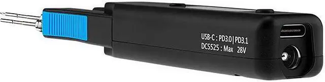 Alt view image 3 of 7 - SEQURE HT140 2-IN-1 Hot Tweezers And Soldering Iron Compatible with C210 Soldering Tips And C120 Hot Tweezers Cartridge Tips Desoldering Tips Support PD|QC|DC Power Supply Desoldering Repair Tool for