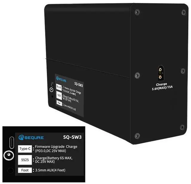 Alt view image 5 of 7 - SEQURE SW3 Spot Welder Max 2500A Capacitor Energy Storage Spot Welding Machine for 18650, 21700 Lithium Battery Pack Building with SWP25 Split Handle