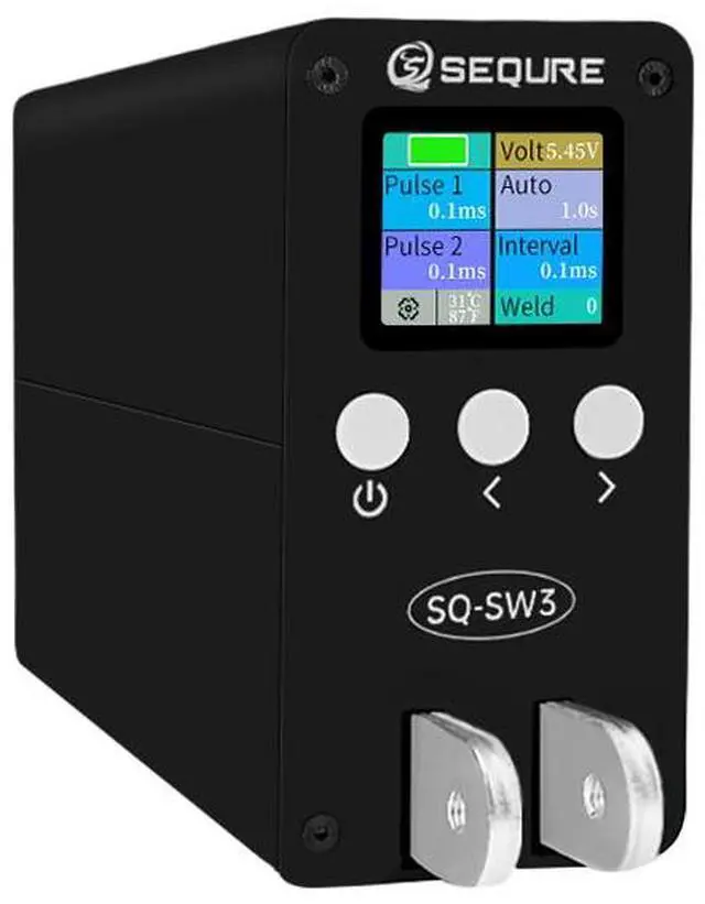 Alt view image 4 of 7 - SEQURE SW3 Spot Welder Max 2500A Capacitor Energy Storage Spot Welding Machine for 18650, 21700 Lithium Battery Pack Building with SWP25 Split Handle