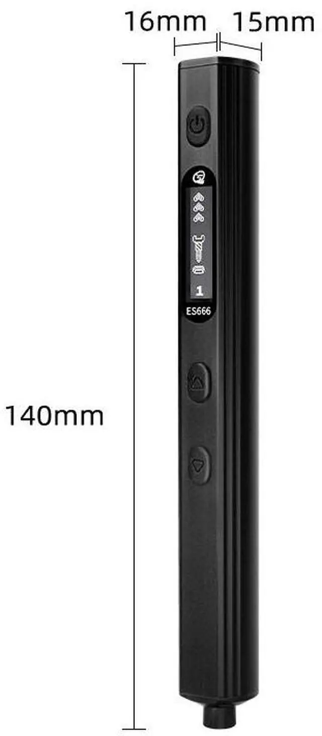 Alt view image 4 of 6 - SEQURE ES666 Smart Somatosensory Recognition Electric Screwdriver with Manual & Electric Modes, Support Sensing | Fixed | Automatic Working Modes, Suitable for Repair Disassembly Assembly RC Models Dr