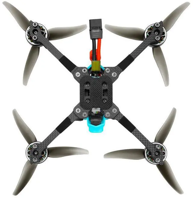 Alt view image 2 of 7 - SEQURE Rison5 6S FPV Racing Drones 5-inches with MINI VT5804 L1 600mw VTX and 2.4G ELRS - AM32 Firmware