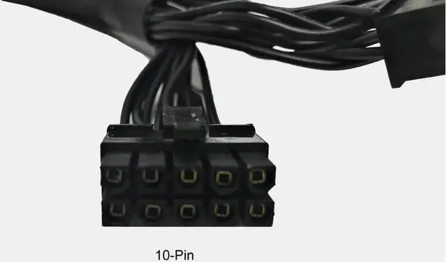 Alt view image 4 of 5 - AYA 24" (24-INCH) ATX 24(20+4)-Pin to 18-Pin + 10-Pin Extension Modular PSU for Seasonic M12II Evo Series 520, 620, 650, 750, 850