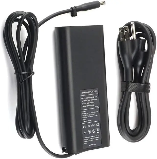 Main image of 130W AC Adapter Laptop Charger for Dell Precision M3800 M2800 5510 5520 5540 5530 XPS 15 9530 9550 9560 9570 Inspiron 7347 7348 7459 HA130PM130 0V363H DA130PM130 06TTY6 0RN7NW RN7NW Power Supply Cord