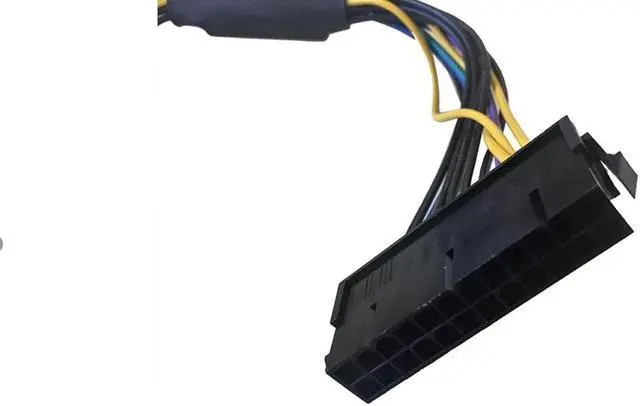 Alt view image 2 of 5 - AYA 11-inch 24-Pin to 18-Pin ATX Power Supply Adapter for HP Z420/Z620 Workstations AYA-24PF-18PM-HP