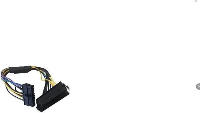Alt view image 3 of 5 - AYA 11-inch 24-Pin to 18-Pin ATX Power Supply Adapter for HP Z420/Z620 Workstations AYA-24PF-18PM-HP