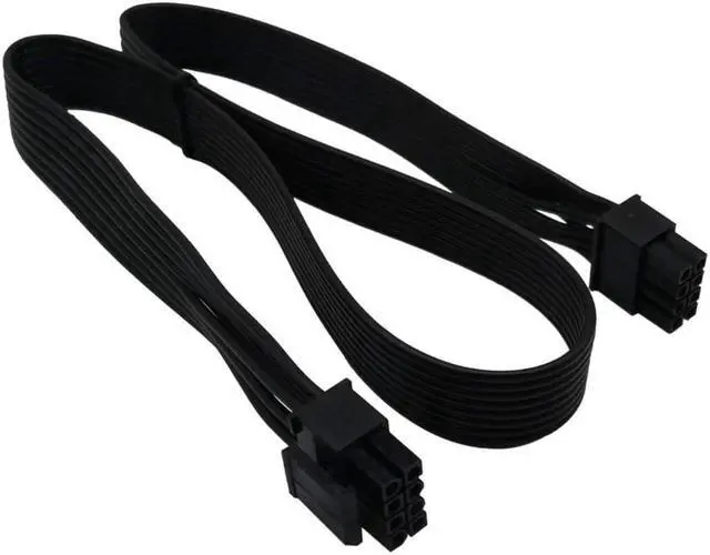 Main image of CPU 8 Pin Male to CPU 8 Pin (4+4 Detachable) Male EPS-12V Motherboard Power Adapter Cable for Corsair Modular Power Supply 25-inch(63cm)