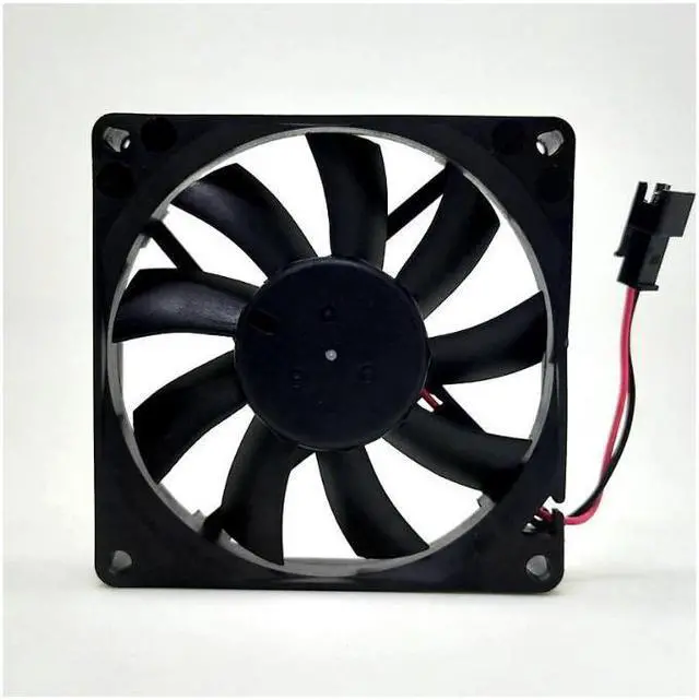 Alt view image 2 of 4 - cooling fan 80mm Delta 8015 DC 24V ultra thin mute fan AFB0824HB 8cm dual ball bearing case inverter fan SM-SR plug