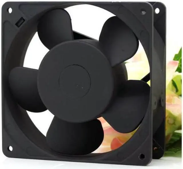 Alt view image 4 of 5 - NEW NMB-MAT 4715PS-20T-B30 200V 14/13W 12038 aluminum frame suitable for 220V industrial case cooling fan