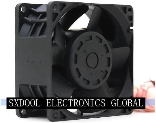Alt view image 2 of 4 - Original DELTA PFC0812DE 8038 12V 3.30A 4 line 4-pin double bearing violence cooling fan