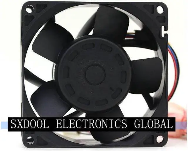 Alt view image 4 of 4 - Original DELTA PFC0812DE 8038 12V 3.30A 4 line 4-pin double bearing violence cooling fan