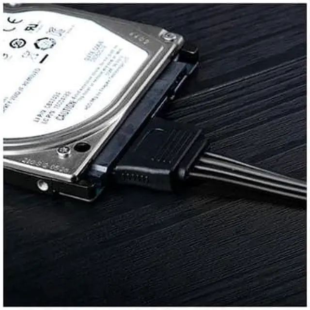 Alt view image 6 of 7 - 15 Pin SATA Power Extension Cable, 3pcs 50cm (19.7") Male to Female Extender Cable Cord Adapter for HDD, SSD, Optical Drives, DVD Burners, PCI Cards and Hard Drive Disk