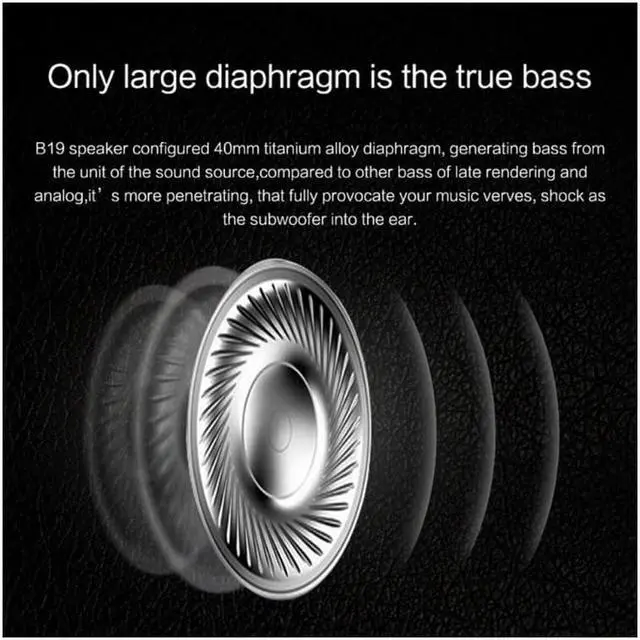 Alt view image 5 of 7 - Zgeer Wireless Bluetooth Headphones LED Display Screen Headset Stereo Handsfree with Mic FM Radio TF Card Slot for Computer PC Smartphone