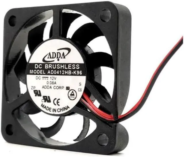 Alt view image 2 of 4 - Adda Ad0412hb-K96 4007 12V 0.08a Ball Mute Computer Cooling Fan 4cm