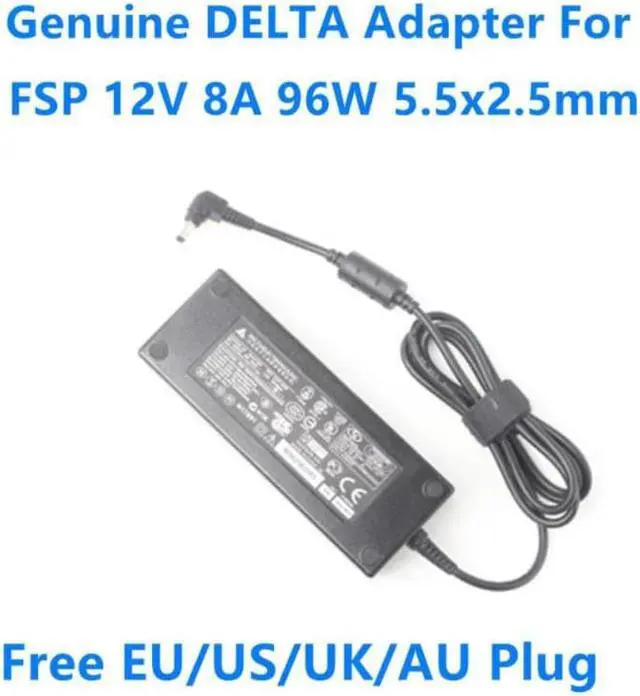 Main image of DELTA 12V 8A 96W AC Adapter For FSP FSP096-AHA FSP096-AHAN2 For Qnap TS-451 NAS DAJING DJ-120800-SA Power Supply Charger